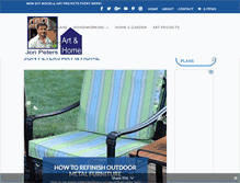 Tablet Screenshot of jonpeters.com